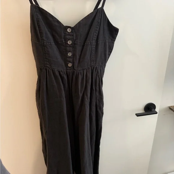 Madewell charcoal romper/jumpsuit - Picture 1 of 2